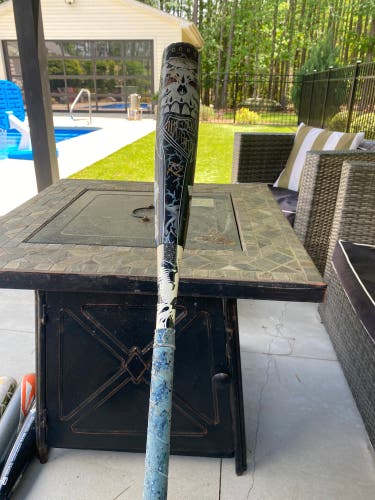 2017 DeMarini Voodoo Hybrid USSSA Certified Bat (-9) 21 oz 30" (Used)