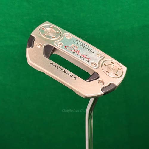 Scotty Cameron Studio Style '25 Fastback 35" Single-Bend Mallet Putter w/ HC