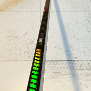 Utah Mammoth Ian Cole Warrior Covert QR6 Pro Left Hand Hockey Stick W88M 100 Flex (New Pro Stock)