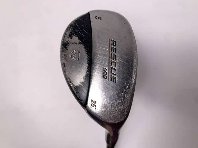 TaylorMade Rescue Mid 5 Hybrid 25* Regular Graphite Mens RH