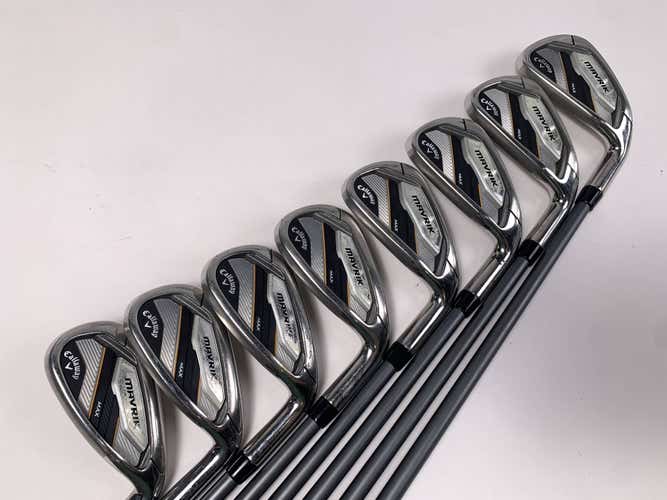 Callaway Mavrik Max Iron Set 4-PW+GW Project X Catalyst 5.0 55g Senior RH