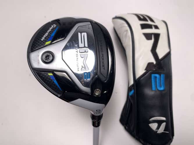 TaylorMade SIM2 Titanium 5 Fairway Wood 19* Pro 2.0 7-S Tour Spec Stiff RH HC