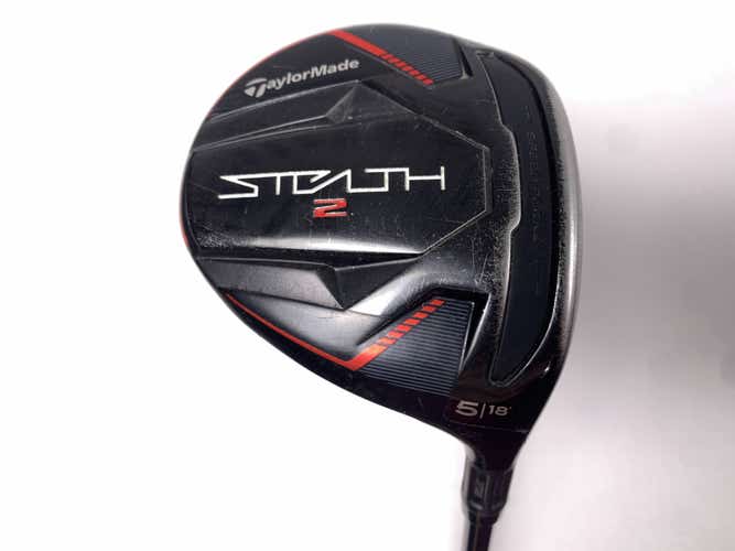TaylorMade Stealth 2 5 Fairway Wood 18* Fujikura Ventus Red TR 5R Regular RH