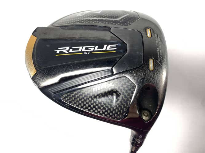 Callaway Rogue ST Max Driver 9* HZRDUS RDX Smoke 6.0 Black 60g Stiff RH