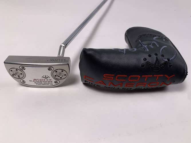 Scotty Cameron Super Select Fastback 1.5 Putter 35" SuperStroke Flatso 3.0 RH HC