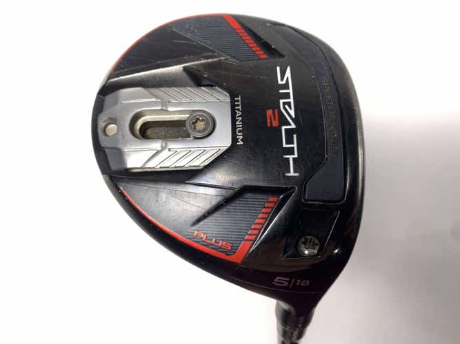 TaylorMade Stealth Plus 5 Fairway Wood 18* C6 Red 40g Senior RH