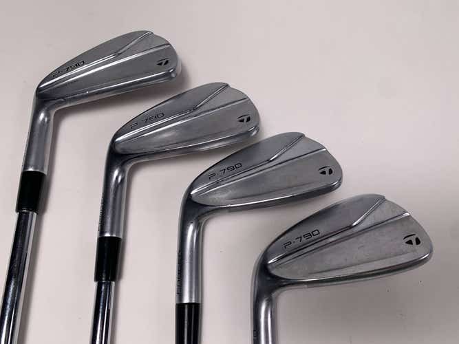 LEFTY TaylorMade P790 2021 Iron Set 7-PW KBS Tour Lite 100g Stiff Steel LH +1/2"