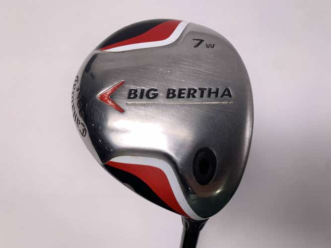 Callaway Big Bertha 2007 7 Fairway Wood 21* 70g Senior Graphite Mens RH