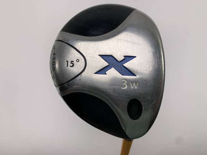 Callaway X 3 Fairway Wood 15* UST ProForce V2 77g Extra Stiff Graphite Mens RH