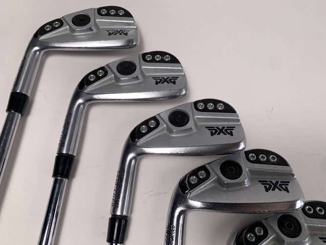 LEFTY PXG 0311 T GEN5 Chrome Iron Set 4-PW N.S. Pro Modus 3 Tour 120g Stiff LH