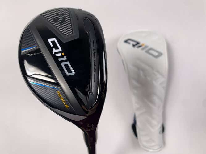TaylorMade Qi10 4 Hybrid 22* Fujikura Ventus Blue TR HB 5A Senior RH HC NEW