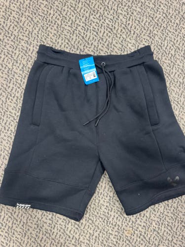 Black Small Adult Unisex Bauer Game Changer Shorts (New)
