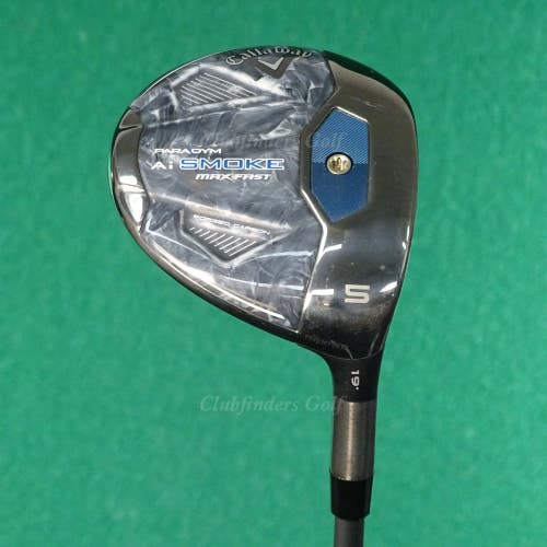 Callaway Paradym Ai Smoke Max Fast 19 Fairway Wood 5 AirSpeeder 50 Regular