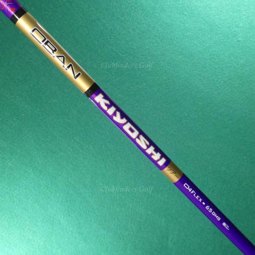 Oban Kiyoshi Purple 65g .335 04 Stiff 41.75" Pulled Graphite Wood Shaft