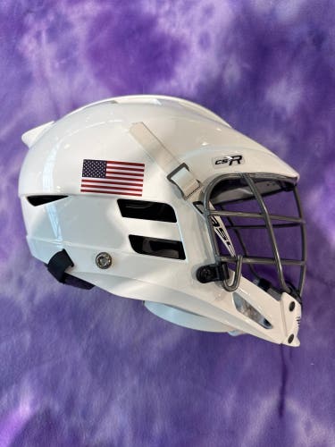 White Youth Cascade CS-R Youth Helmet (Used)