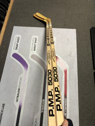 Senior Sher-Wood PMP 5030 Left Hand Hockey Stick Heel Pattern 100 Flex (New)