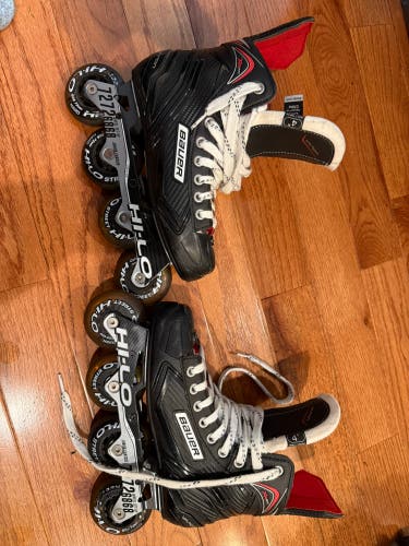 Bauer Vapor XR300 Inline Skates Regular Width Size 4 (Used)