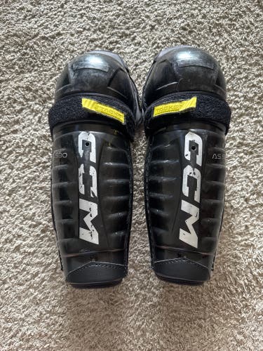 CCM Tacks AS-580 JR 12" Shin Pads (Used)