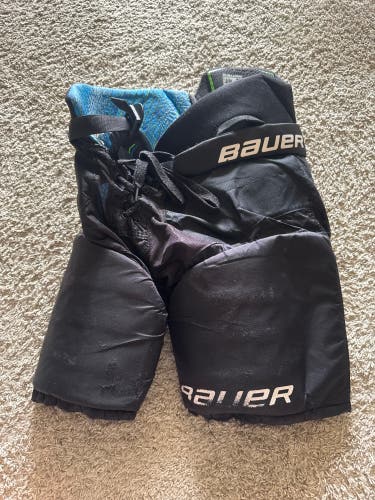 Junior Small Bauer X Hockey Pants BLACK (Used)