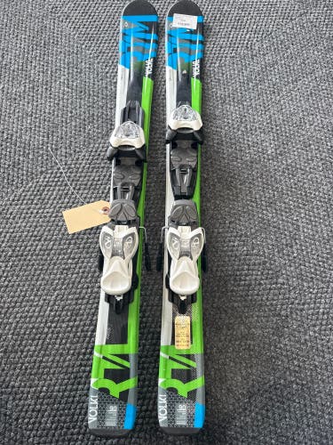 Volkl RTM Jr 90 cm Skis With Marker 4.5 Bindings (Used)