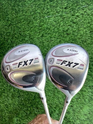 Ram FX7 Fairway Woods Set 3 & 5 With Ladies Graphite Shafts