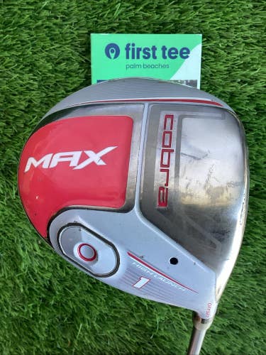 Cobra Max Offset Driver High Launch With Ladies Graphite Shaft