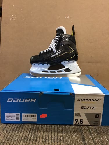 2024 Bauer Supreme Elite Hockey Skates Regular Width 7.5 (New)