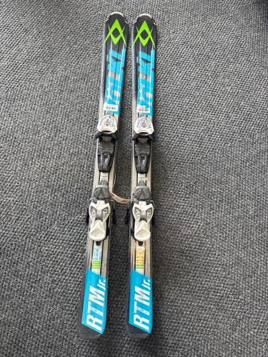 Volkl RTM Jr 110 cm Skis With Marker 4.5 Bindings (Used)