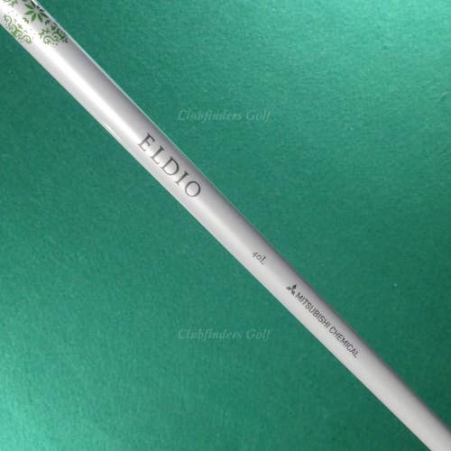Mitsubishi Chemical Eldio 40L White/Green Ladies 43" Wood Shaft w/ Callaway Tip