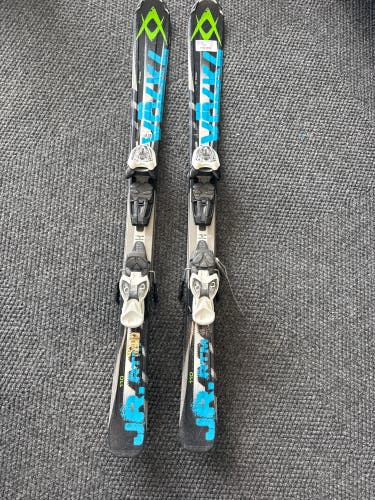 Volkl RTM Jr 110 cm Skis With Marker 4.5 Bindings (Used)