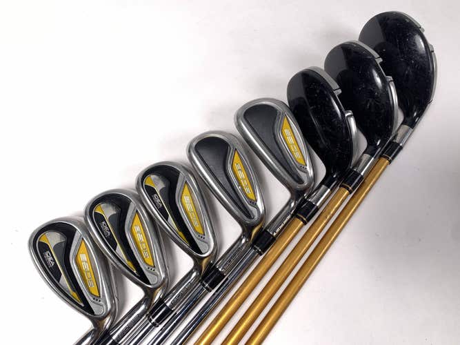 Adams Idea A5 OS Hybrid Iron Set 3H-5H-6-PW Regular Graphite & Steel Mens RH