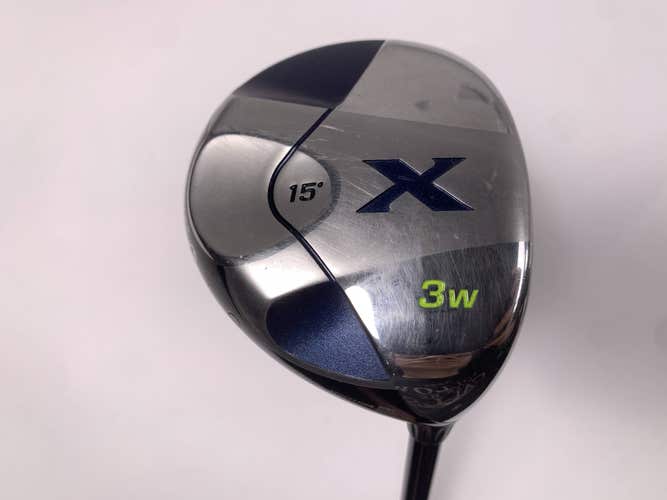 Callaway X 2008 3 Fairway Wood 15* 70g Regular Graphite Mens RH