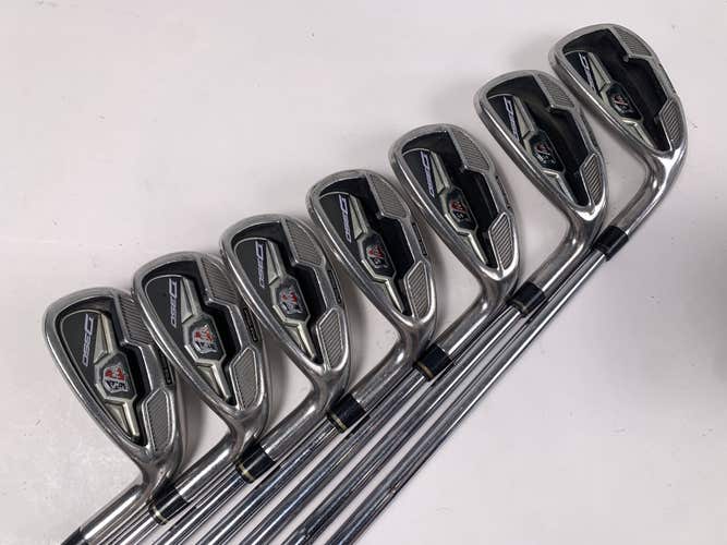 Wilson D350 Iron Set 5-PW+GW True Temper Dynamic Gold X100 Extra Stiff RH +1''