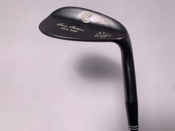 Cleveland 588 Black Melonite Wedge 53* True Temper Dynamic Gold  Steel Mens RH