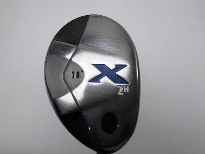 Callaway X 2 Hybrid 18* 80g Stiff Graphite Mens RH Midsize Grip