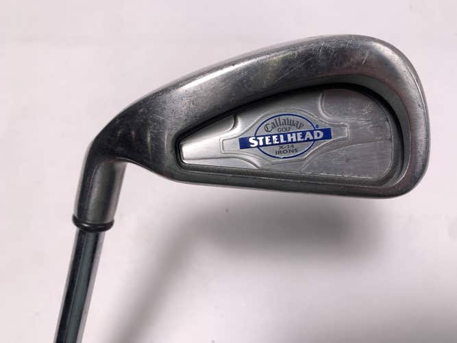 LEFTY Callaway X-14 Single 2 Iron Steelhead Regular Steel Mens LH Midsize Grip