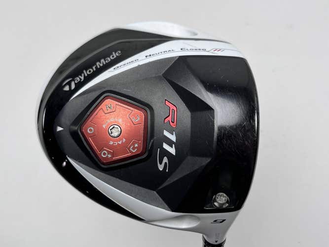 TaylorMade R11s Driver 9* Aldila RIP'd NV 65g Stiff Graphite Mens RH -1''
