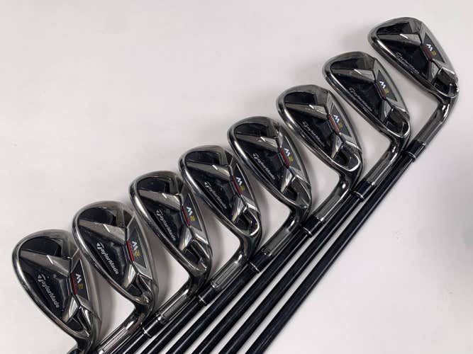 TaylorMade M2 Iron Set 6-PW+GW+SW+LW REAX 55g Senior Graphite Mens RH