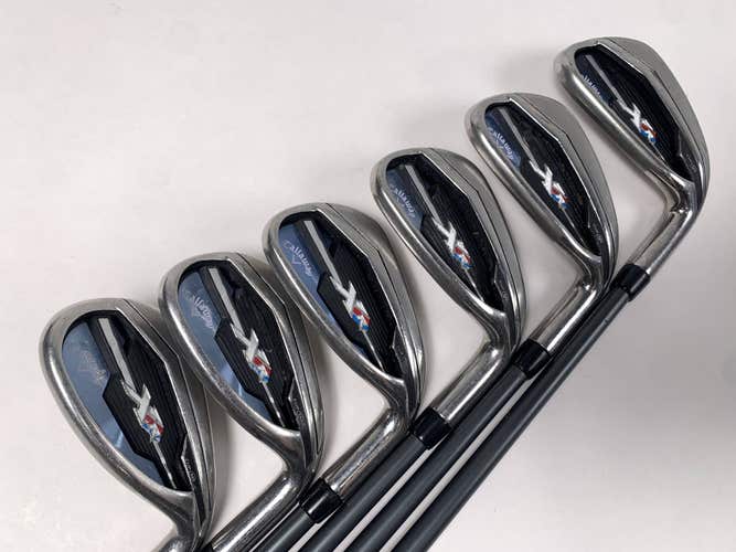 Callaway XR Iron Set 6-PW+SW Project X San Diego 4.0 Ladies Graphite Womens RH