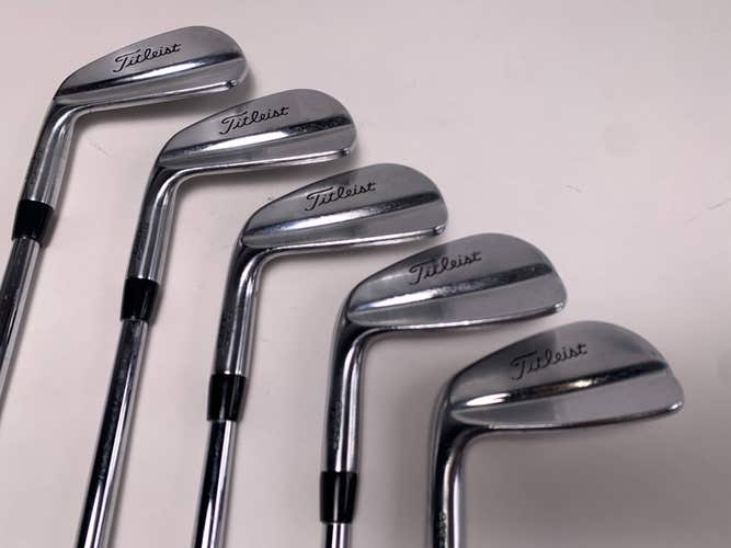 LEFTY Titleist 620 MB Iron Set 5-9 True Temper DG X Seven Extra Stiff Steel LH