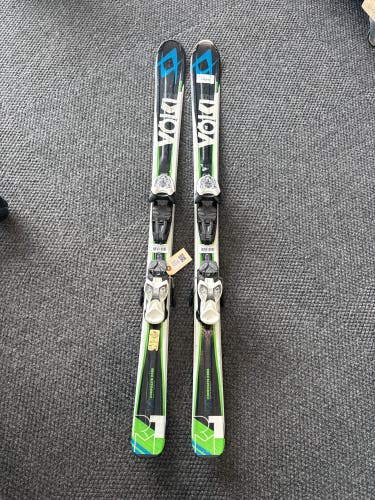 Volkl RTM Jr 120 cm Skis With Marker 4.5 Bindings (Used)