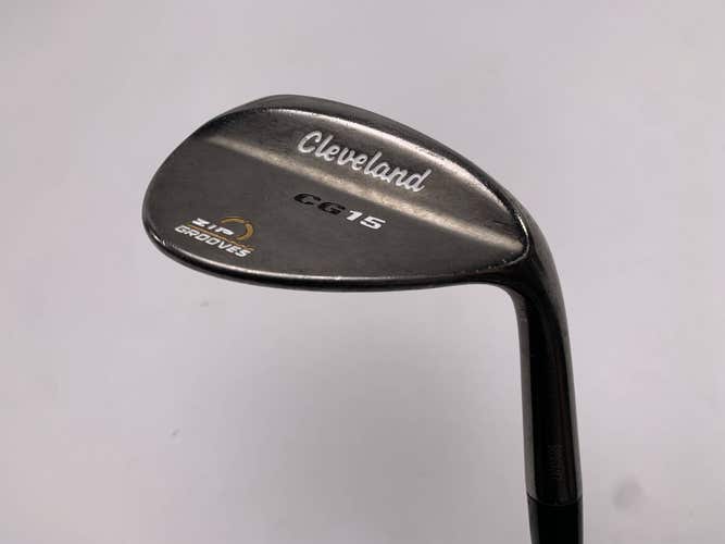 Cleveland CG15 Black Pearl Wedge 56* 14 Bounce Traction Wedge Steel Mens RH