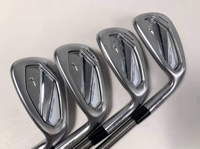 Mizuno JPX 925 Hot Metal Iron Set 7-PW SteelFiber i95 CW Stiff RH JumboMax