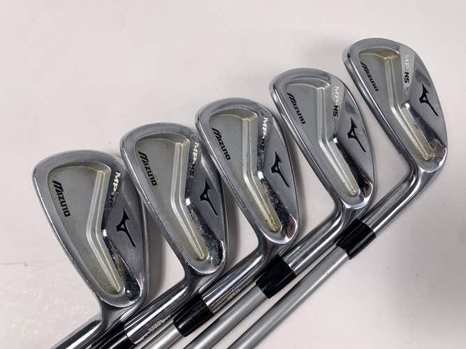 Mizuno MP H5 Iron Set 5-9 OTi 75 Regular Graphite Mens RH Midsize Grips -1/2"
