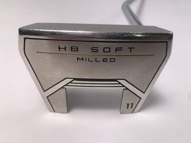 Cleveland HB Soft Milled 11 Single Bend Graphite Steel All In Putter 34" Mens RH