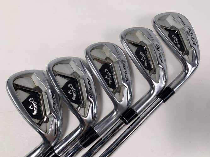 Callaway Apex 21 Iron Set 5-PW Elevate MPH 95g Regular RH No 9 iron
