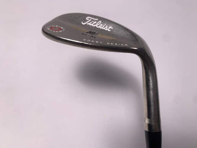 Titleist Vokey Spin Milled Black 2009 Wedge 60* 4 Bounce Wedge Steel Mens RH