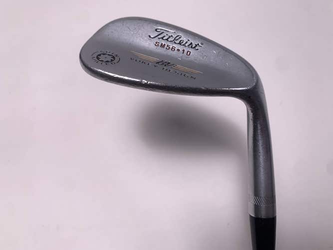 Titleist Vokey Spin Milled CC Chrome Wedge 56* 10 Bounce Wedge Steel Mens RH
