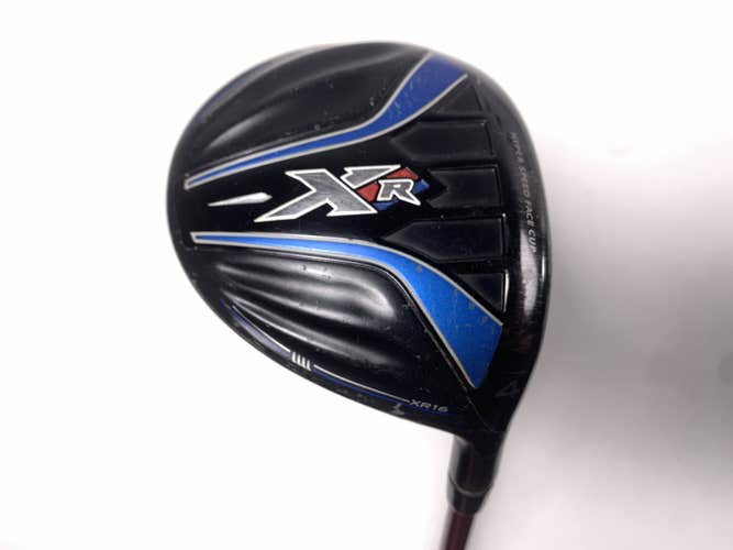 Callaway XR 16 4 Fairway Wood 17* Fujikura Speeder 565 Evolution Senior Mens RH