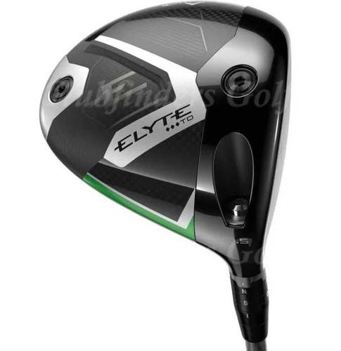 NEW Callaway ELYTE Triple Diamond TD 9 Driver Tensei 1K Black 65 XStiff w/ HC